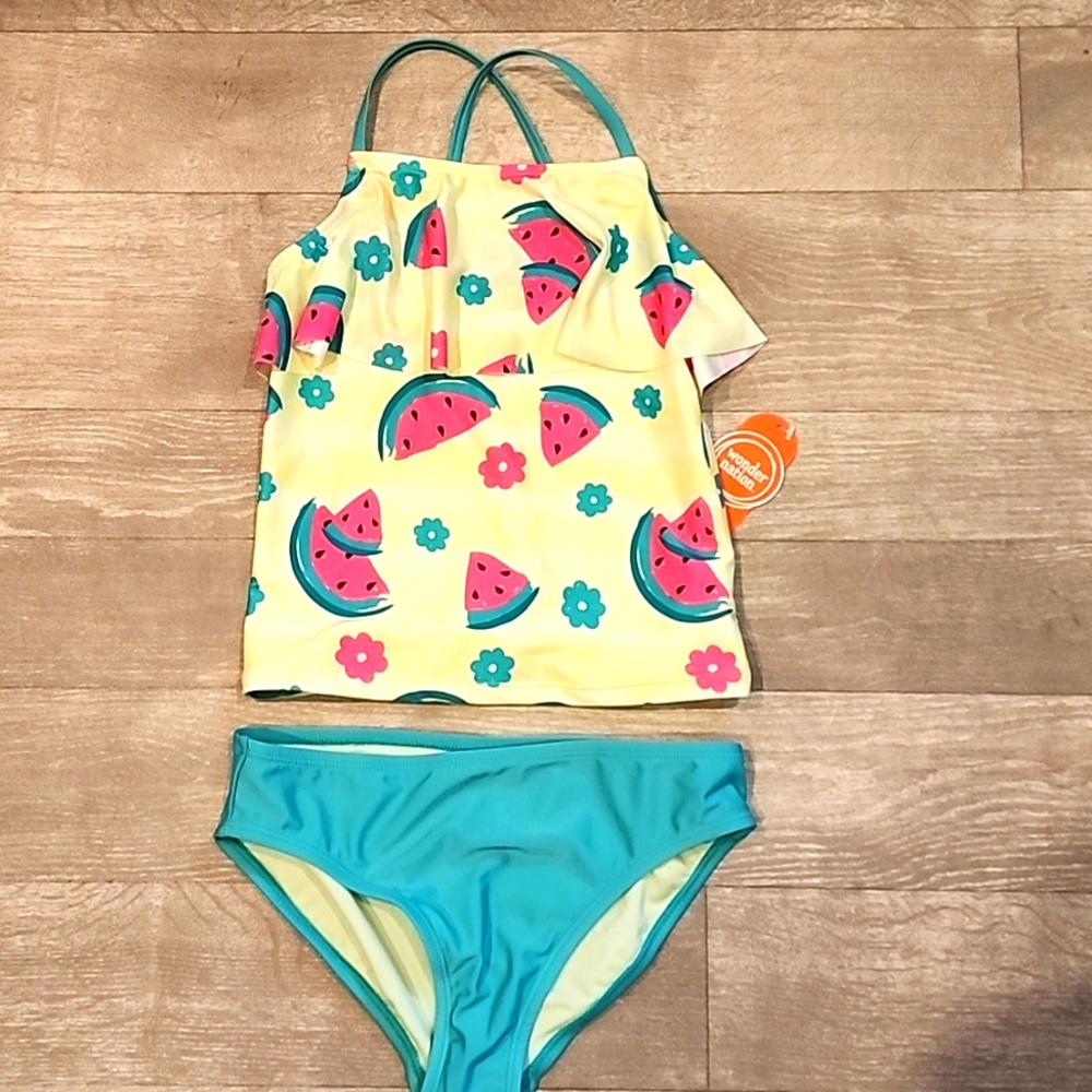 Girls Watermelon Swimsuit